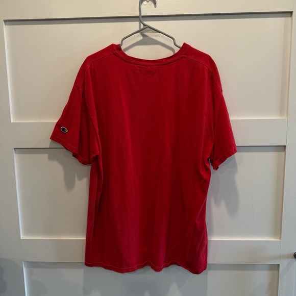 Champion Bold Red Athletic Tee - Picture 8 of 8
